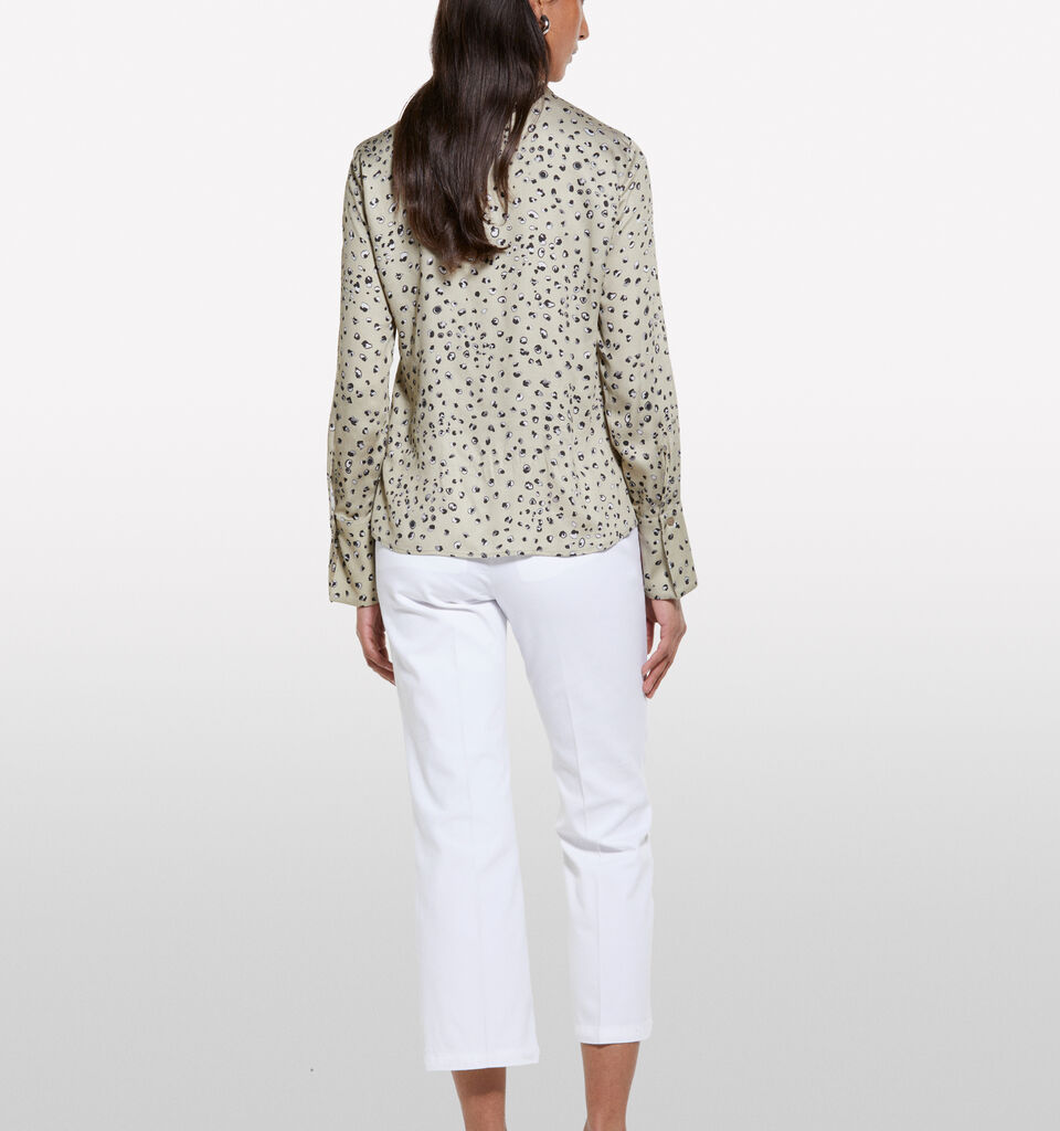 Hose flare fit in Weiß - flare hosen für damen - Weiss | Sisley image number 3